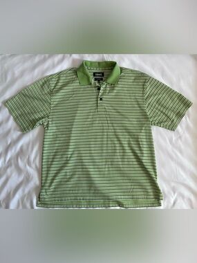 Ashworth Byron Moisture Wicking Micro Pima Golf Polo Size Medium